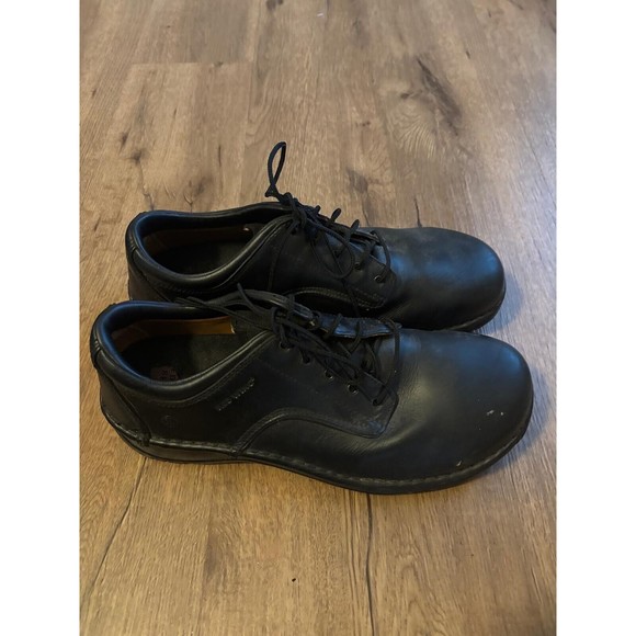 Red Wing Stitch Max Oxford Work Shoe Black Leather Men's Size 10 - Picture 2 of 7